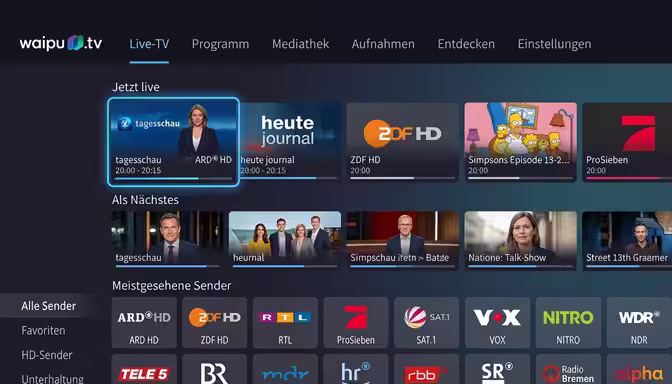 Cashback Waipu Tv Streaming Gutschein Angebote