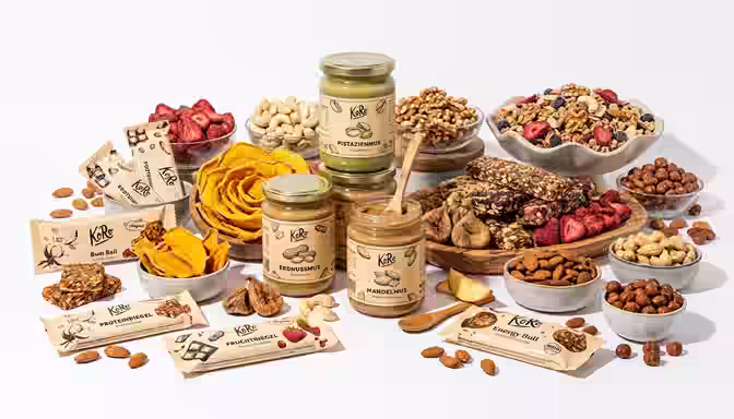 KoRo Gutschein Angebote Riegel Snacks
