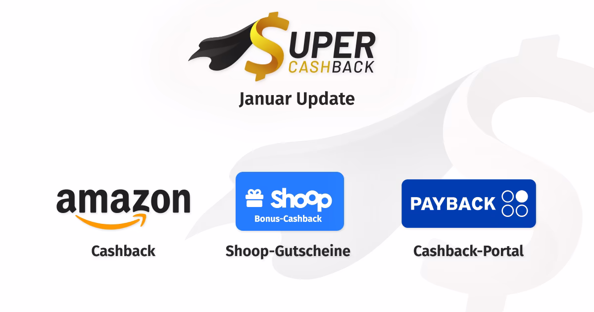 Payback, Amazon Cashback & Shoop-Gutscheine